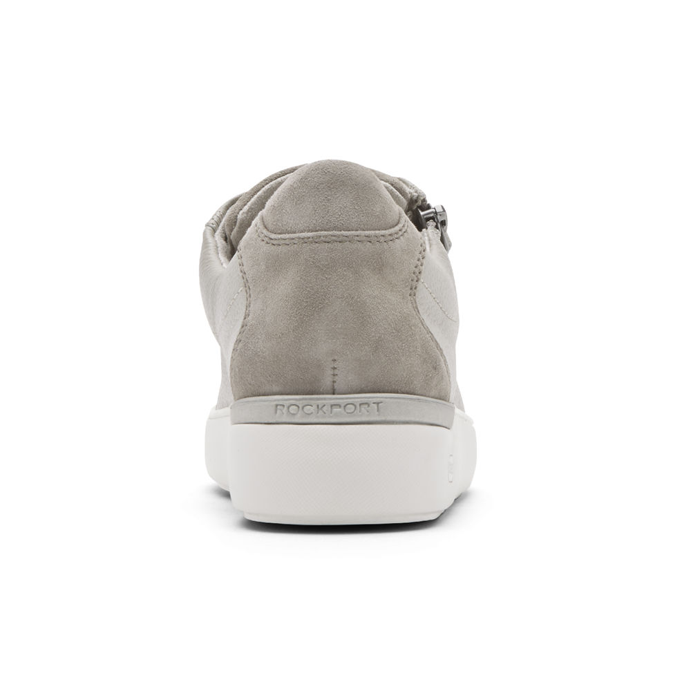 Womens Sneakers - Rockport truFLEX Parissa Laced - Grey - PQRG92407